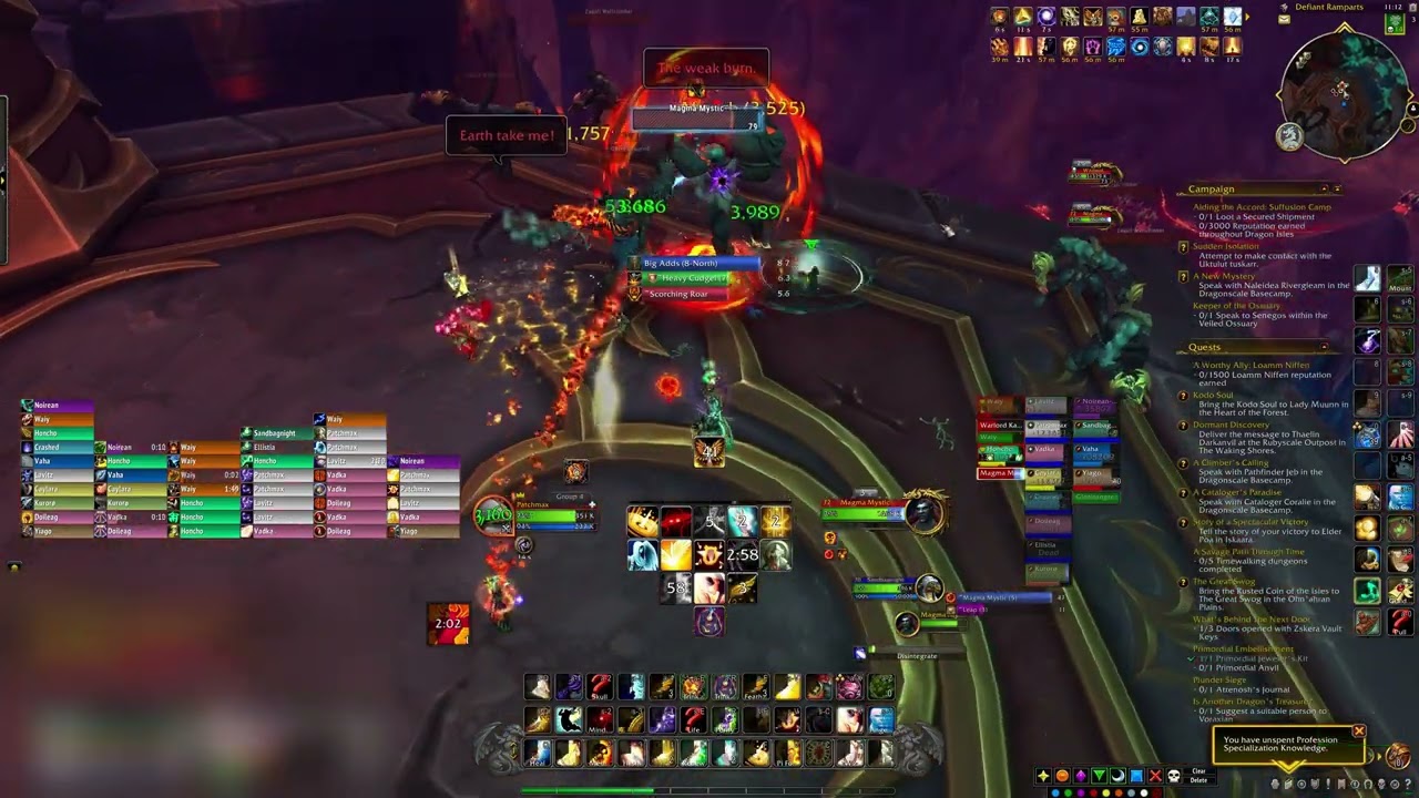 Pocky Ninjas - Aberrus - 4 Heroic Assault of Zaqali