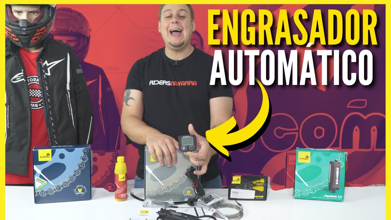 OLVIDATE de engrasar la moto con ESTO!! Montamos y probamos los Scottoiler! //Nilmoto