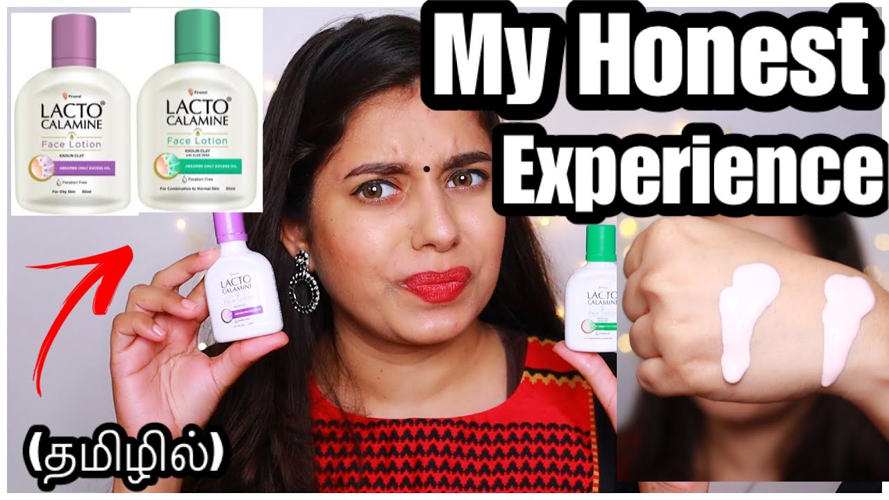 I Tried Both Lacto Calamine Lotion For A Week and This Happened!! (Tamil) Lacto Calamine Face Lotion