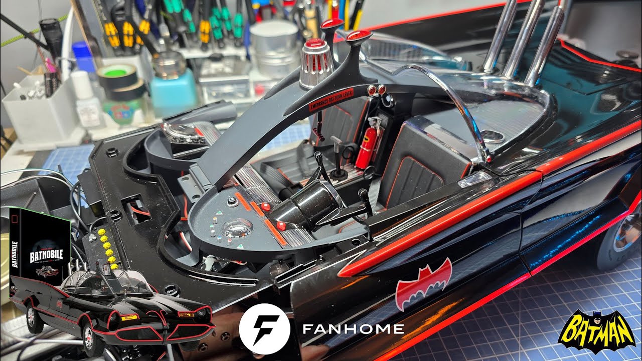 Build the 1:8 Scale 1966 Batmobile - Pack 18 - Stages 93-99