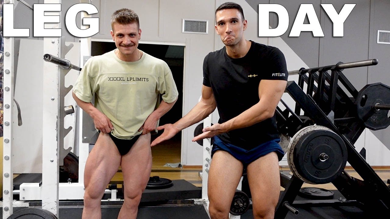 ALLENAMENTO GAMBE COMPLETO CON IL CAMPIONE MONDIALE DI NATURAL BODYBUILDING! LEG DAY MASSACRANTE!