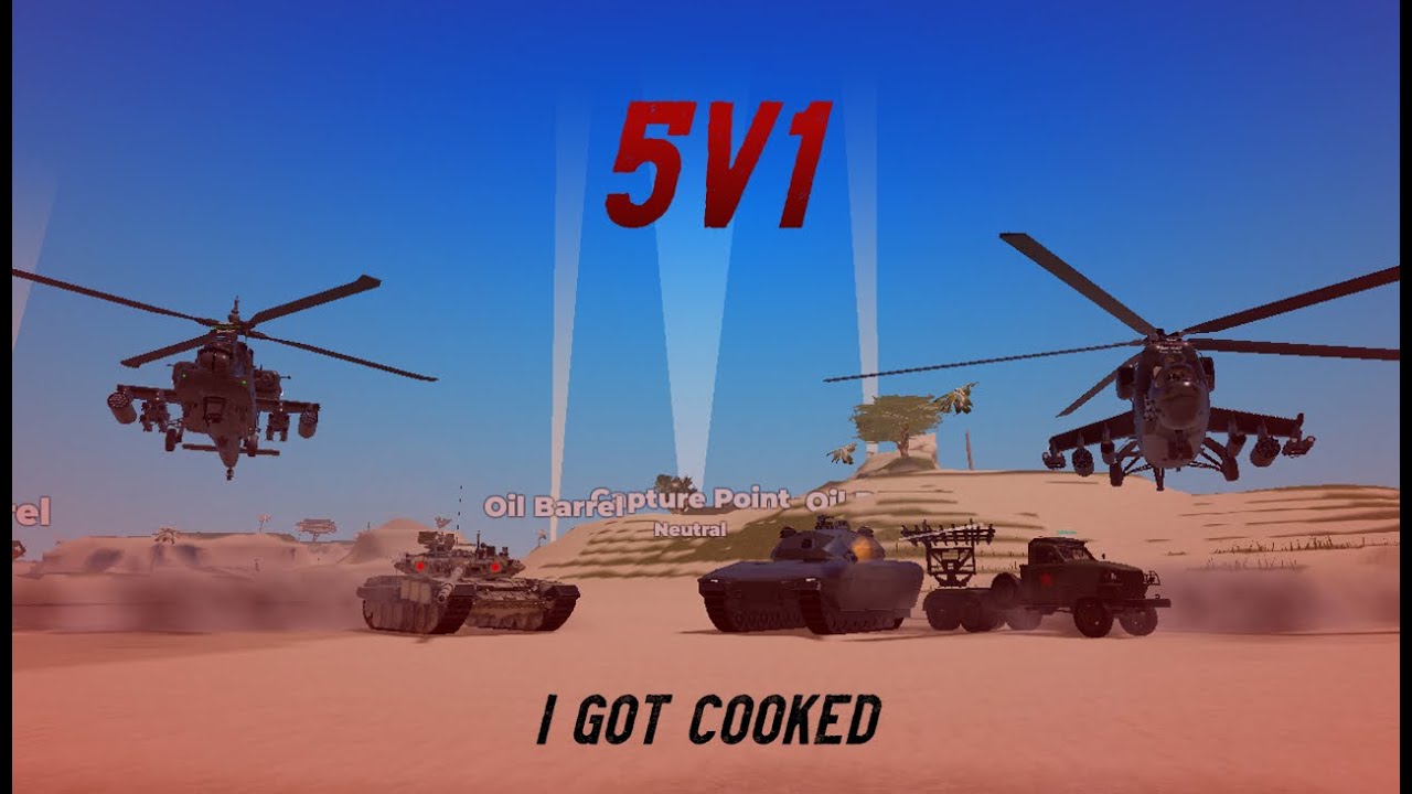 Getting raided by 5 People in War Tycoon!