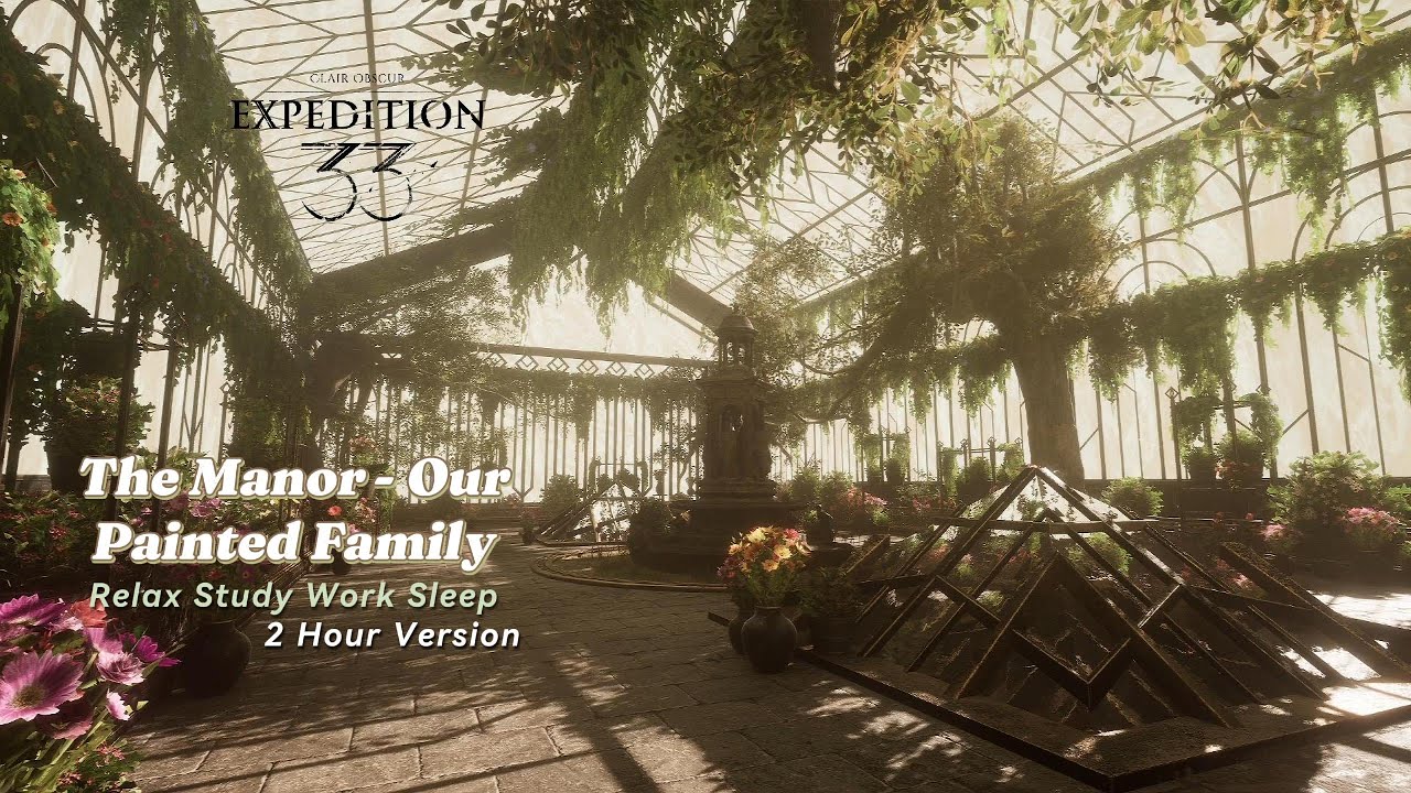 Clair Obscur – Our Painted Family (The Manor Theme) | 2 Hour Music Loop for Study, Relax, Writing