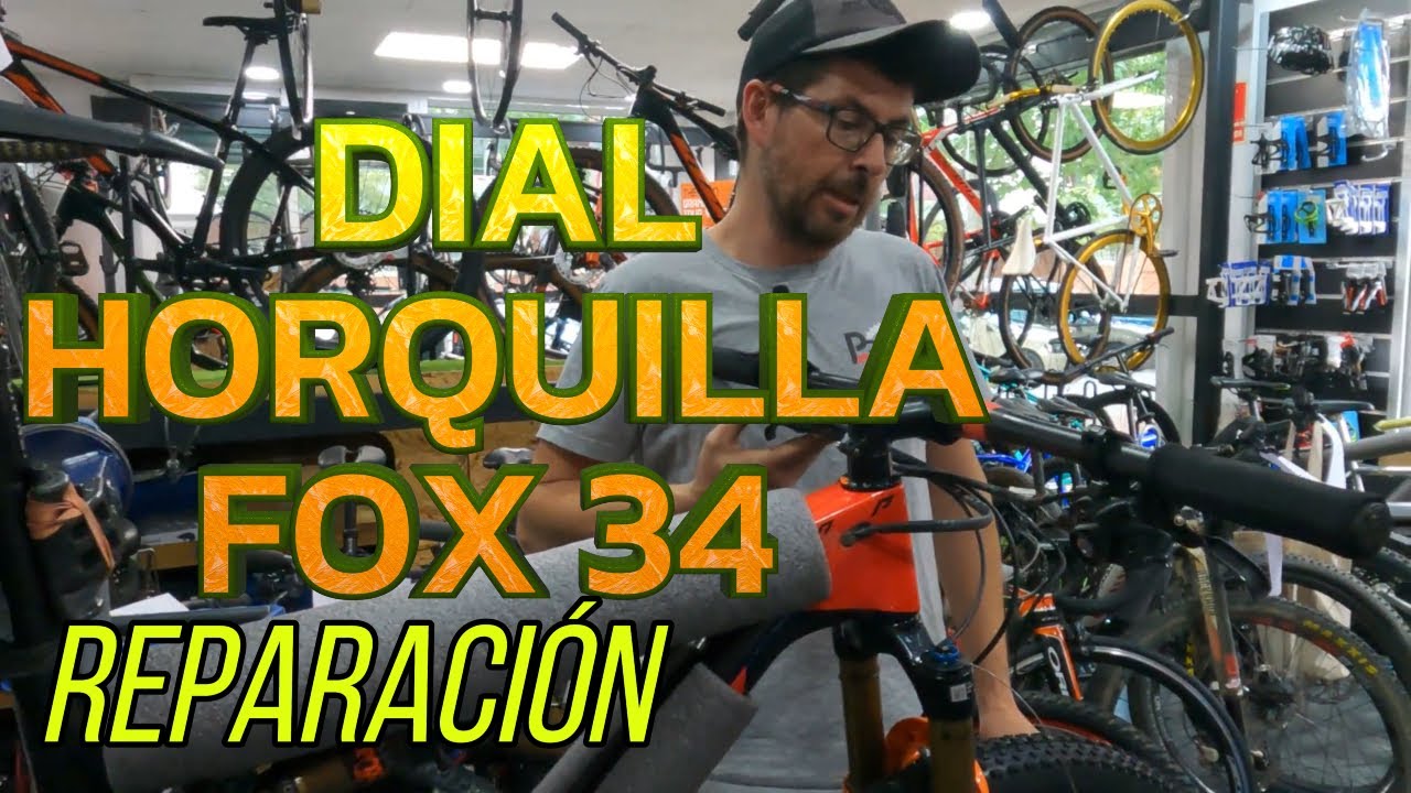 Dial horquilla FOX34...bloqueado
