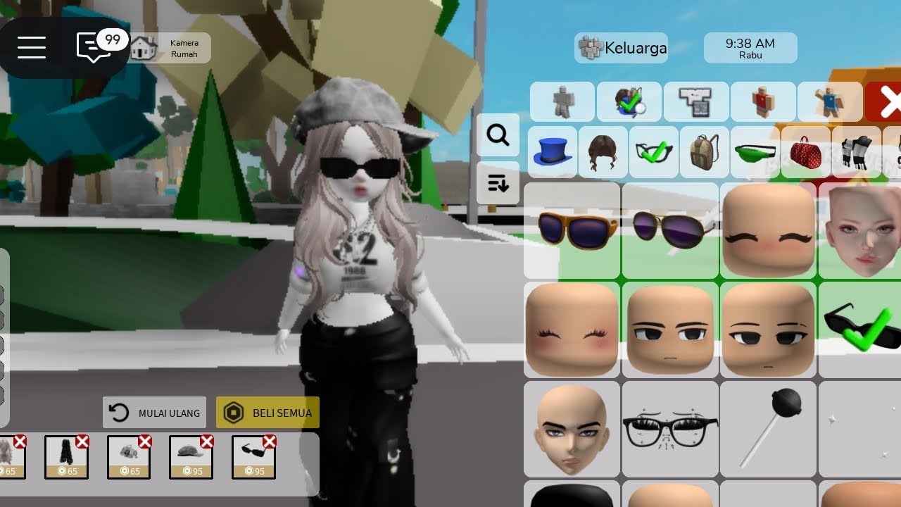 Cara membuat Avatar zepeto di Roblox 
