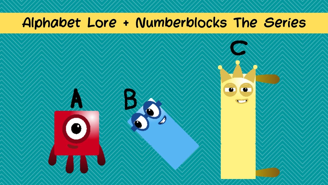 Alphabet Lore (As Numberblocks Style (A-G) Sorry if it's Rushed)