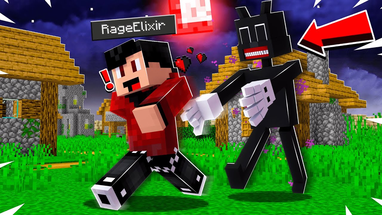 I Found CARTOON CAT in Minecraft.. *SCARY*