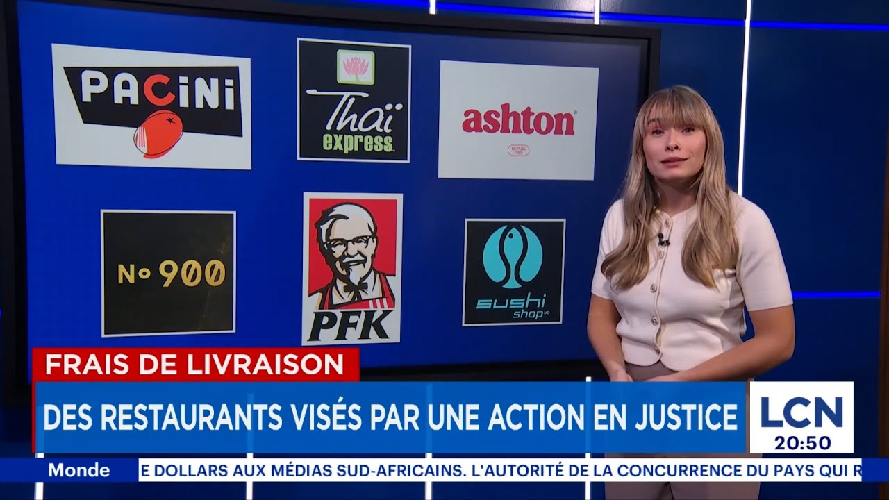 Frais de livraison cach&eacute;s: des restos vis&eacute;s par une action en justice
