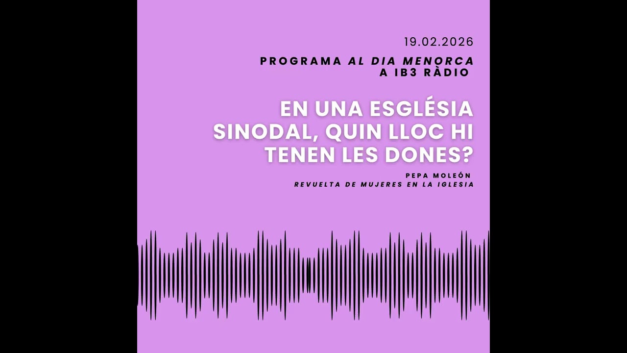 En una església sinodal, quin lloc hi tenen les dones?