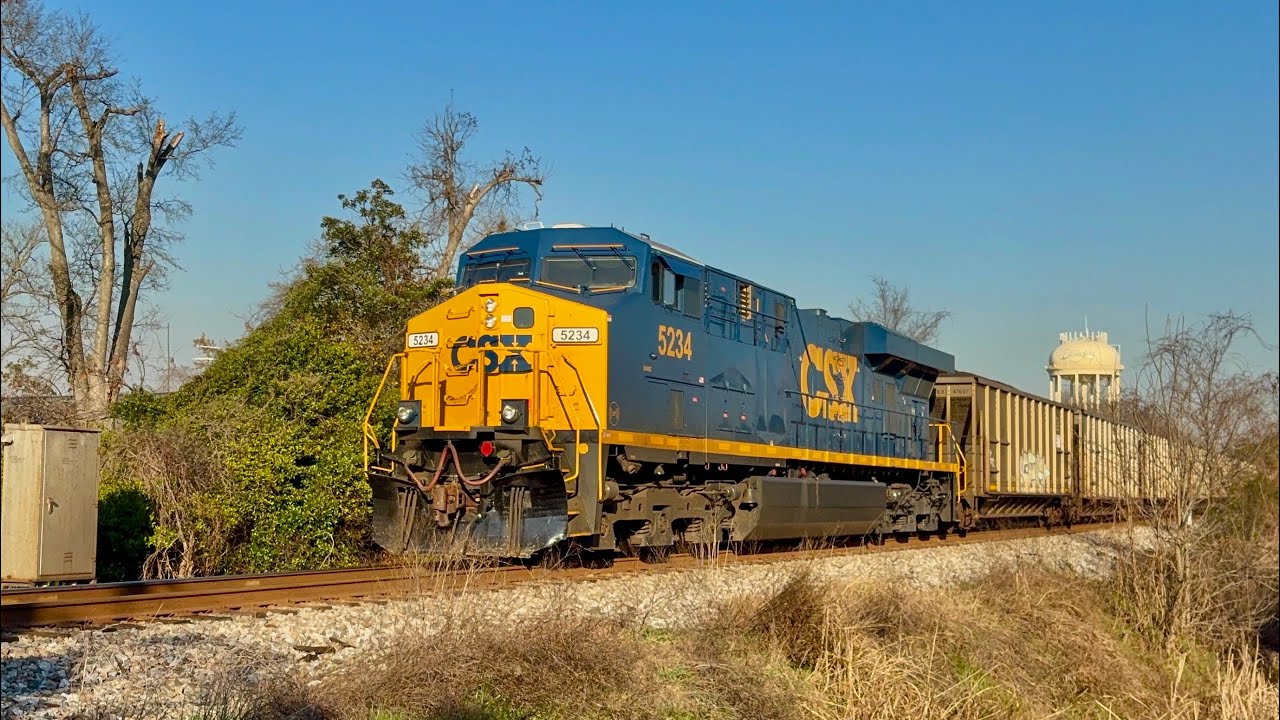 A Week of Railfanning on the CSX Fitzgerald Subdivision from 02/02-02/12/2026 (ft 3194, 1836 etc)