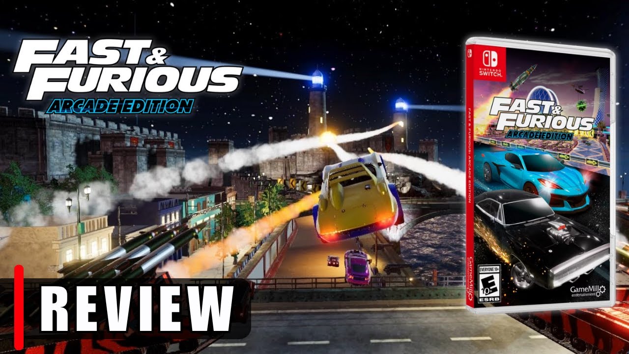 Fast & Furious Arcade Edition Nintendo Switch REVIEW - Raw Thrills 2022 Arcade Racer Hits Consoles!