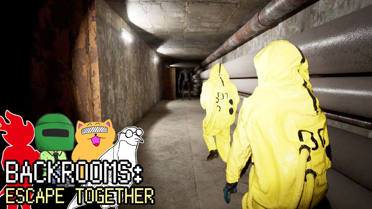 一本道のバックルームに迷い込んだ【Backrooms : Escape Together #2】