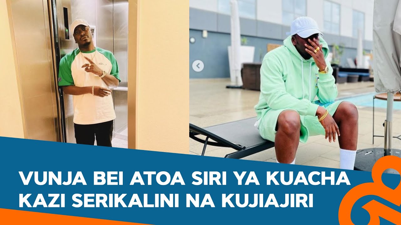 FRED VUNJABEI atoa SIRI ya mafanikio, awapa vijana ushauri .