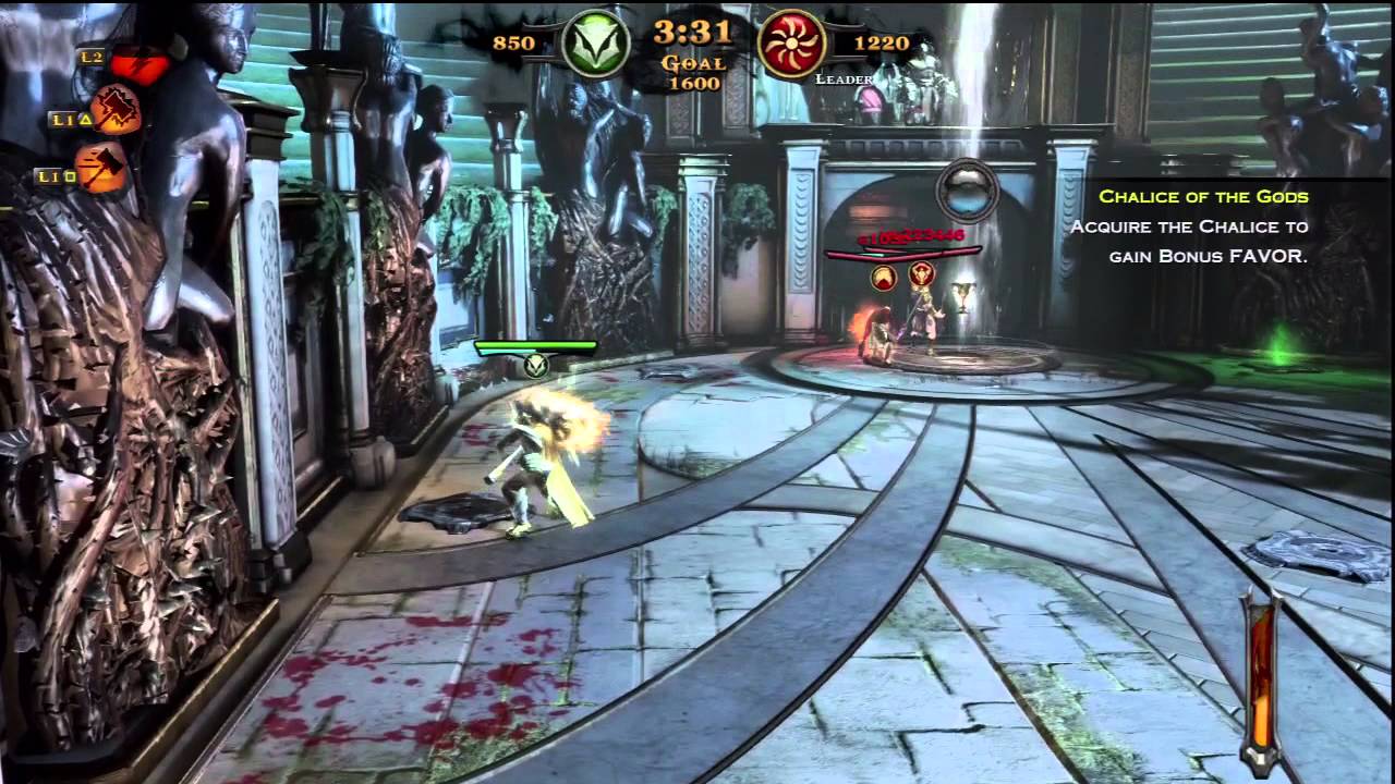 GOD OF WAR ASCENSION MULTIPLAYER - MAUL OF ZEUS