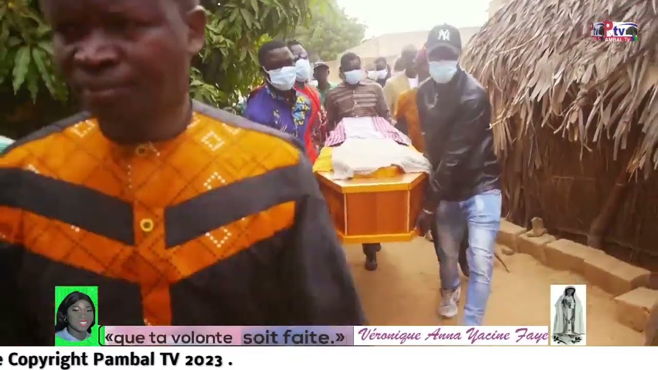 intégralité Messe des obsèques de Véronique Anna Yacine Faye suivis de son enterrement à pambal