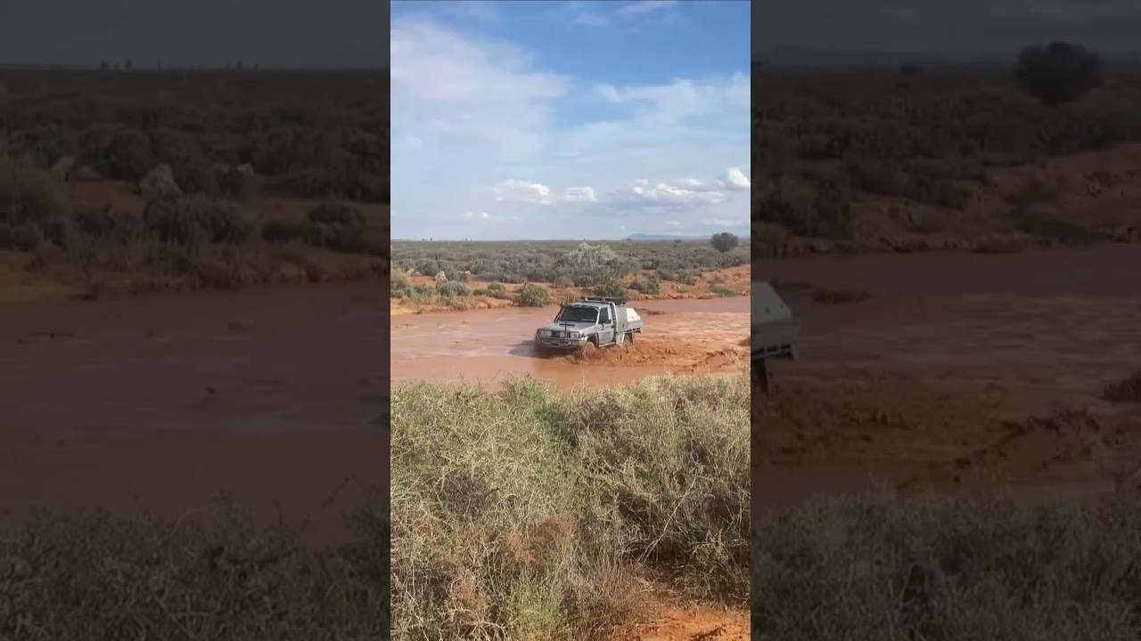 Flash flood Flinders Ranges in South Australia 🇦🇺 🌎 #australia #southaustralia #flindersranges #fyp