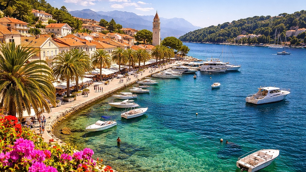 Cavtat Walking Tour | Croatia’s Hidden Adriatic Gem 🇭🇷 4K