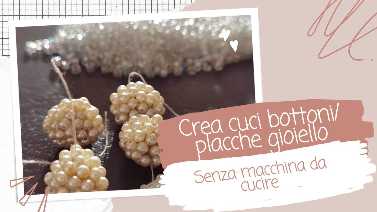 CREA PLACCHE BOTTONI GIOIELLO