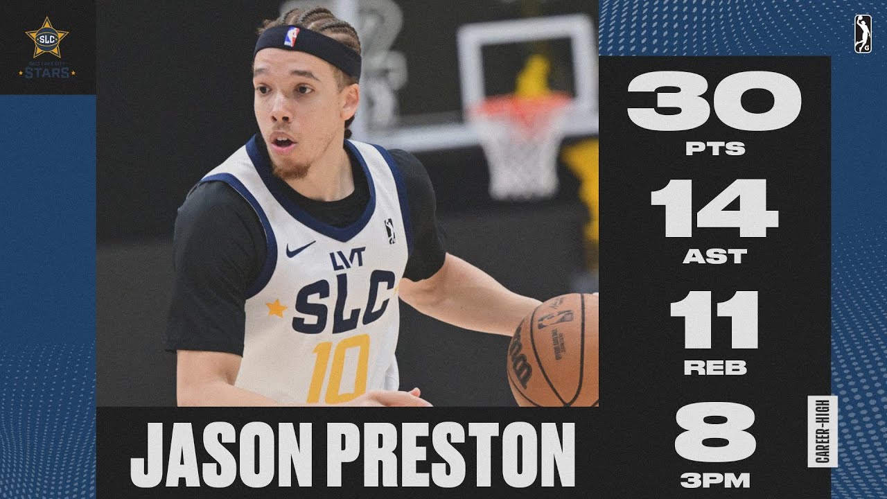 Jason Preston Drops 30 PTS, 14 AST, 11 REB & 8 3PM in OT Thriller Over Legends!