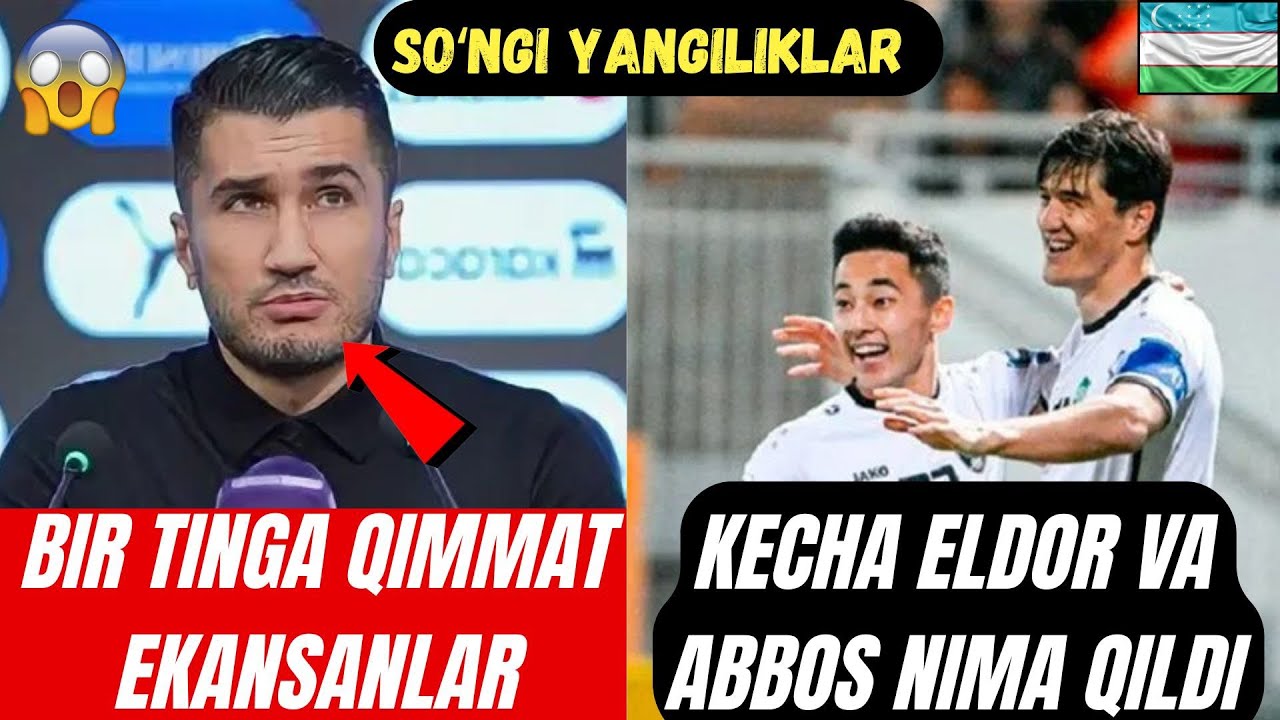 ANA HOLOS KECHA ELDOR VA ABBOS NIMALAR QILDI MURABBIY NOROZI ELDOR GOL URA OLMADI VA PASLADI