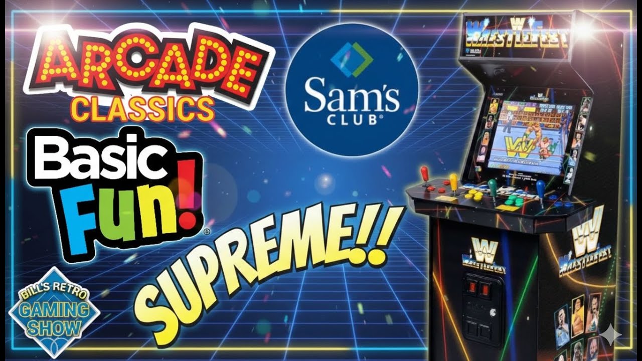 В магазинах Sam's Club появился новый игровой автомат WWE.
