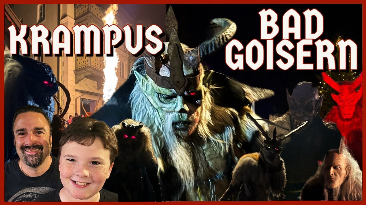Krampus Run In Bad Goisern Austria 2024! Salzkammergut Krampuslauf! Krampus Parade!
