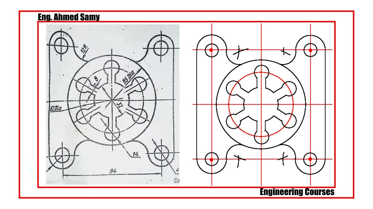 العمليات الهندسية Engineering Drawing 16