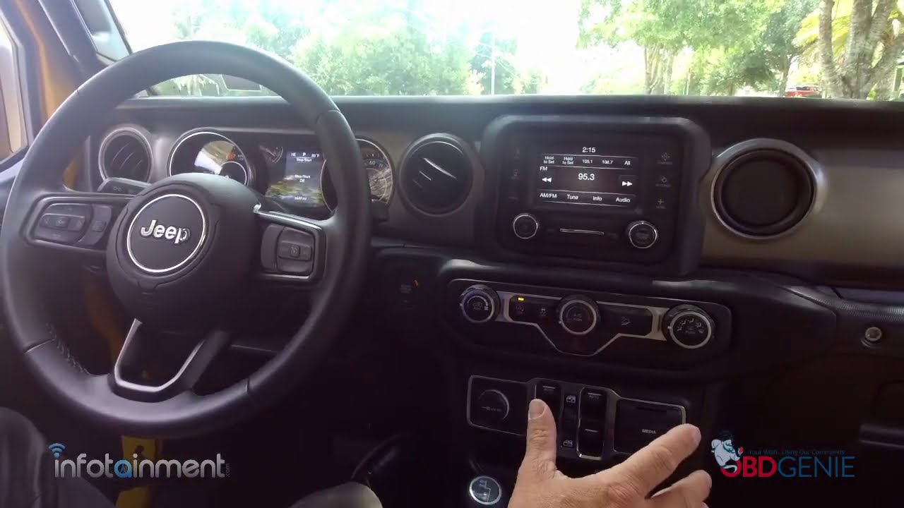 OBD Genie Chrysler Dodge Jeep RAM Engine Stop Start Disabler in 2018+ Wrangler JL   Easy Install!