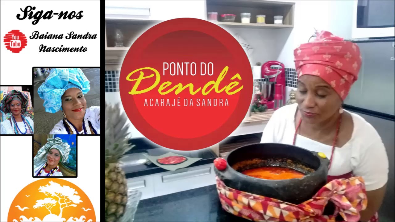 Baiana Sandra Nascimento - Receita de Molho Sandra