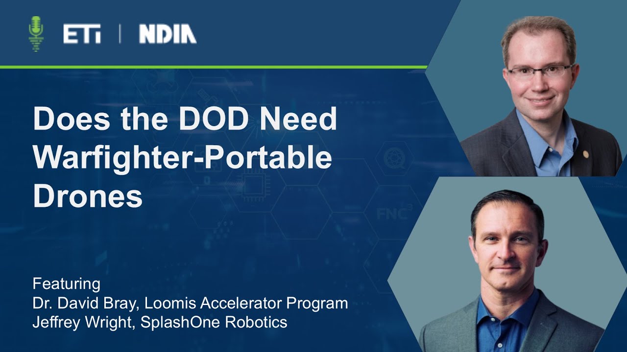 Does the DOD need Warfighter-Portable Drones in the Indo-Pacific?