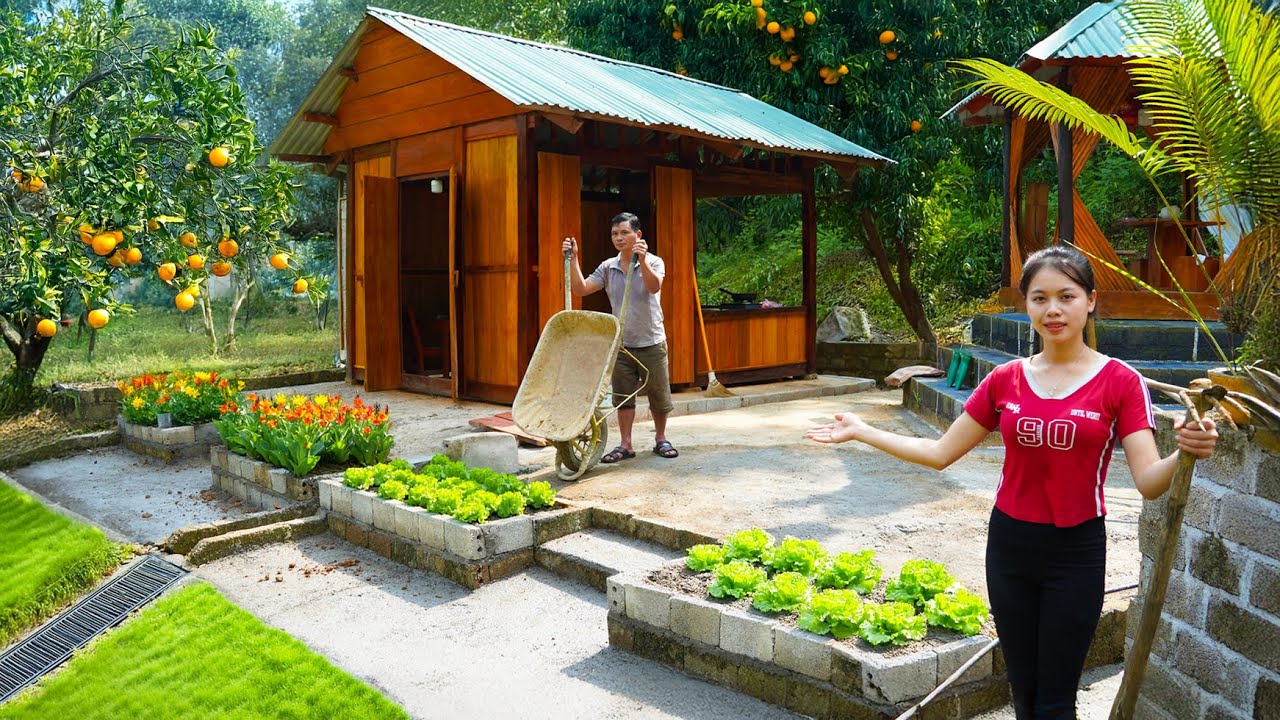 Part 3: The full journey of building a farm | Million Dollar Forest House Project