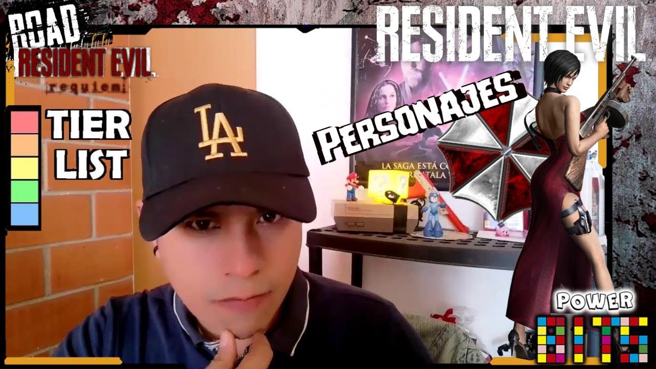 Tier List. Resident Evil. Personajes [MonoloBits 220]