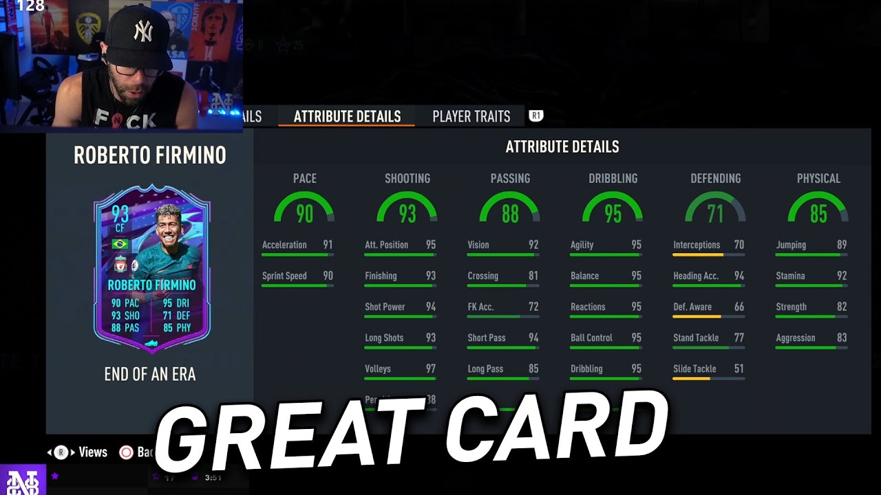 Nick Reacts To EOE FIRMINO SBC