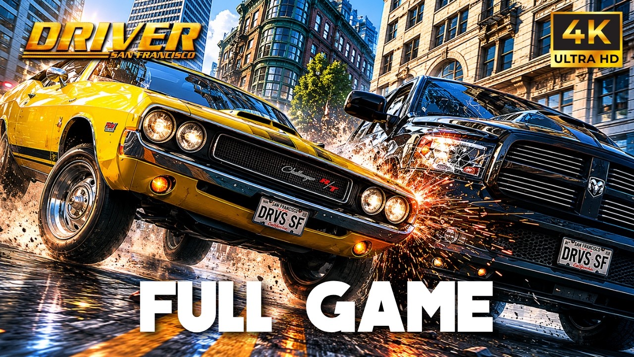 DRIVER: SAN FRANCISCO - Full Gameplay Walkthrough | 4K 60FPS