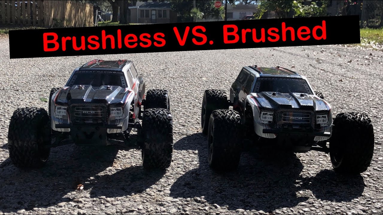 How Fast is the Redcat BLACKOUT XTE PRO Brushless vs. BLACKOUT XTE  Brushed 1/10 SCALE by OMGRC.com
