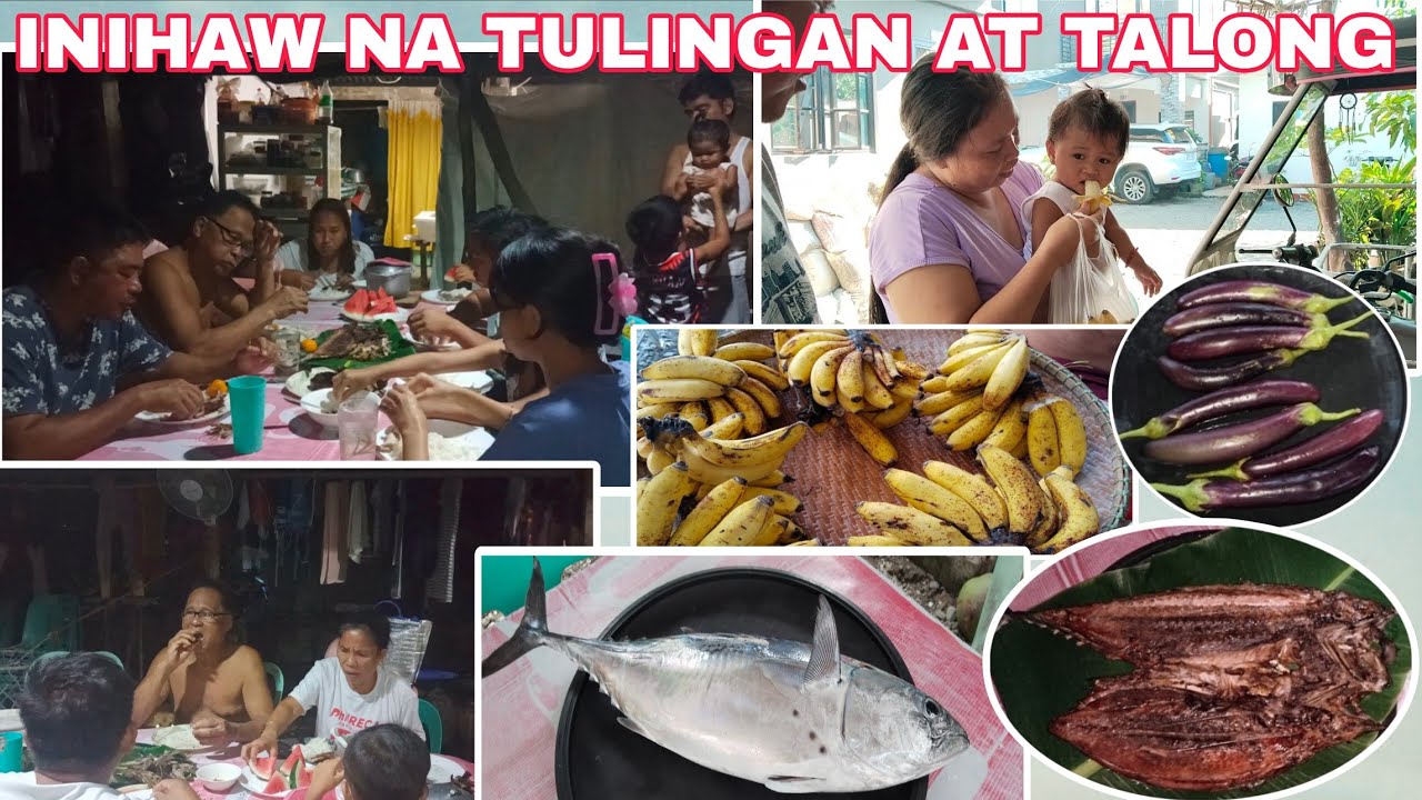 MASARAP NA HAPUNAN/INIHAW NA TULINGAN AT TALONG/TULUNGANG LAPAD