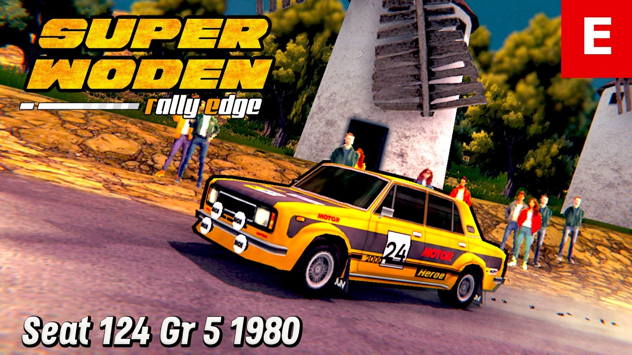 Super Woden Rally Edge – Seat 124 Gr 5 1980 – Class E – 193 HP