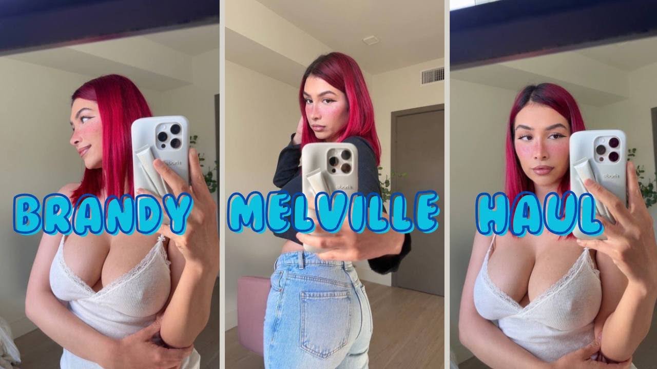 Brandy Melville try on haul | 4k ♡