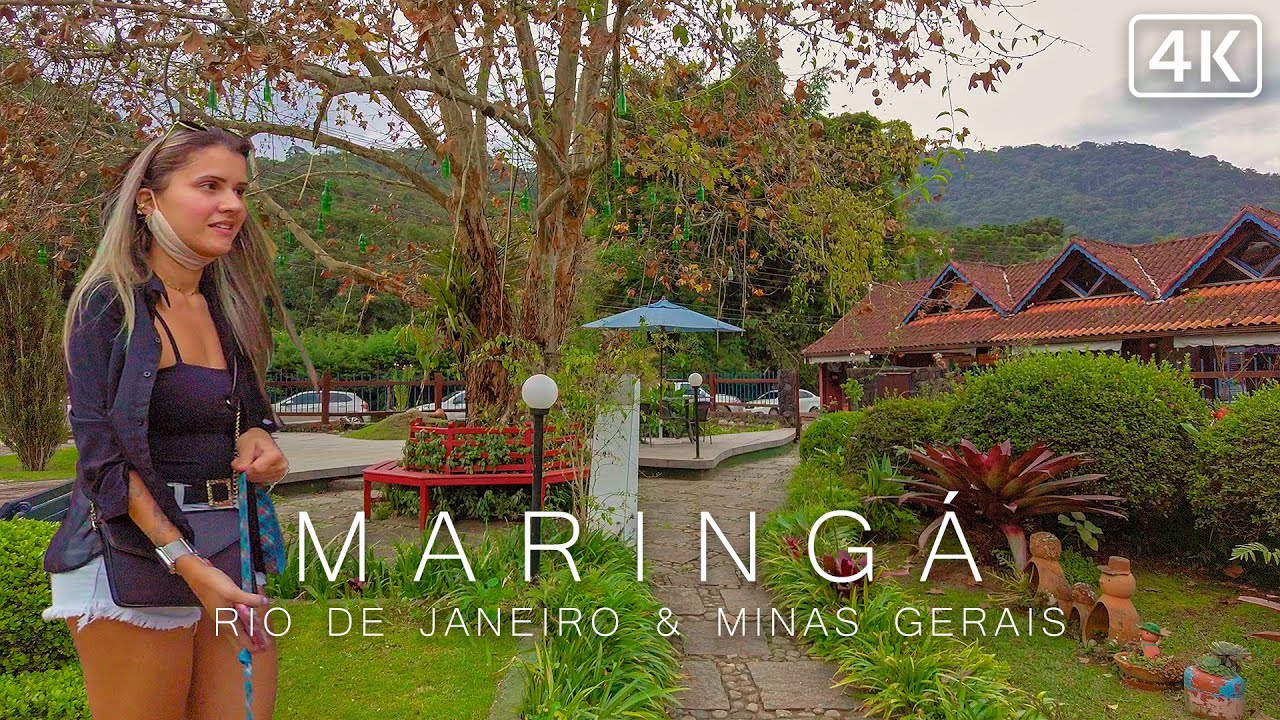🇧🇷 Caminhando em MARINGÁ | Rio de Janeiro e Minas Gerais, Brasil | 4K UHD
