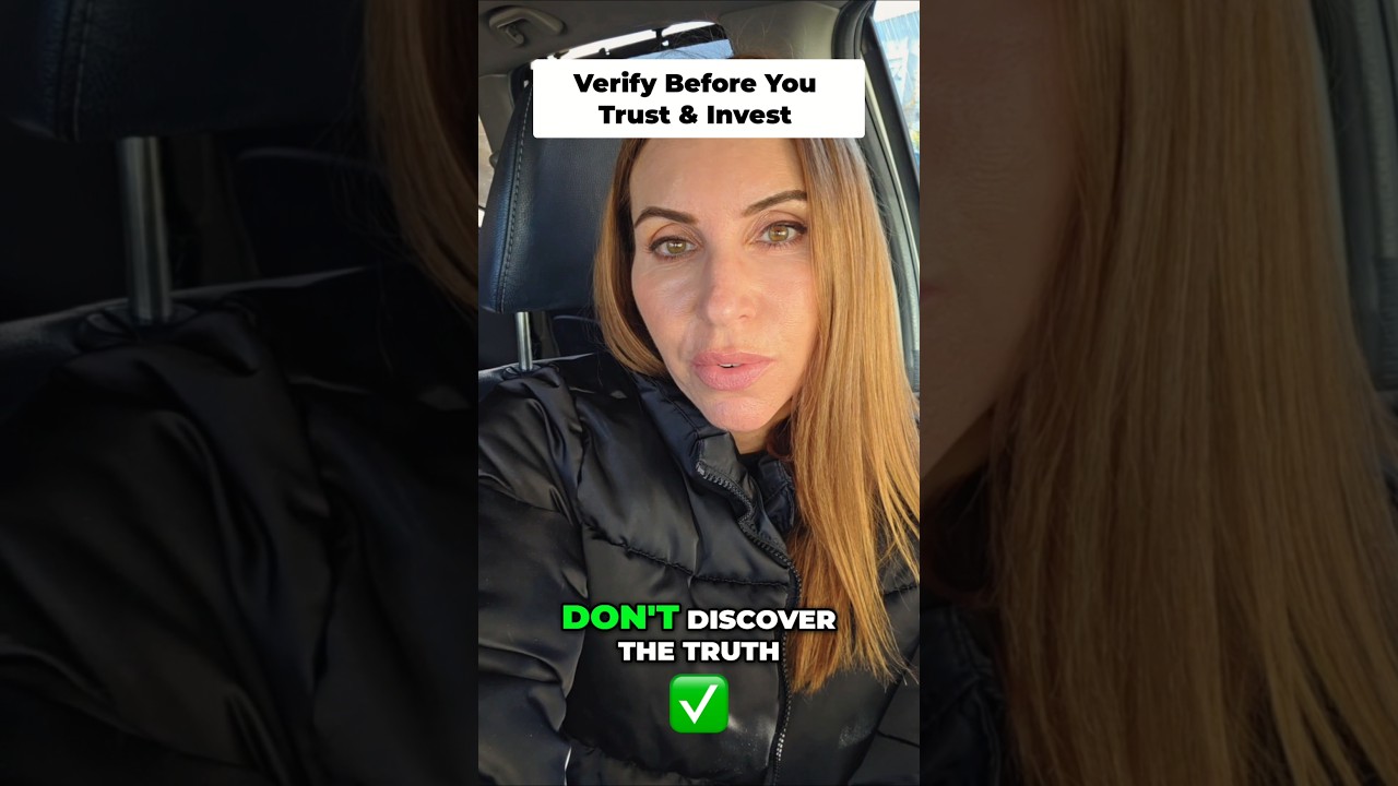 Investigate BEFORE You Trust: Prevent Life's Biggest Regrets