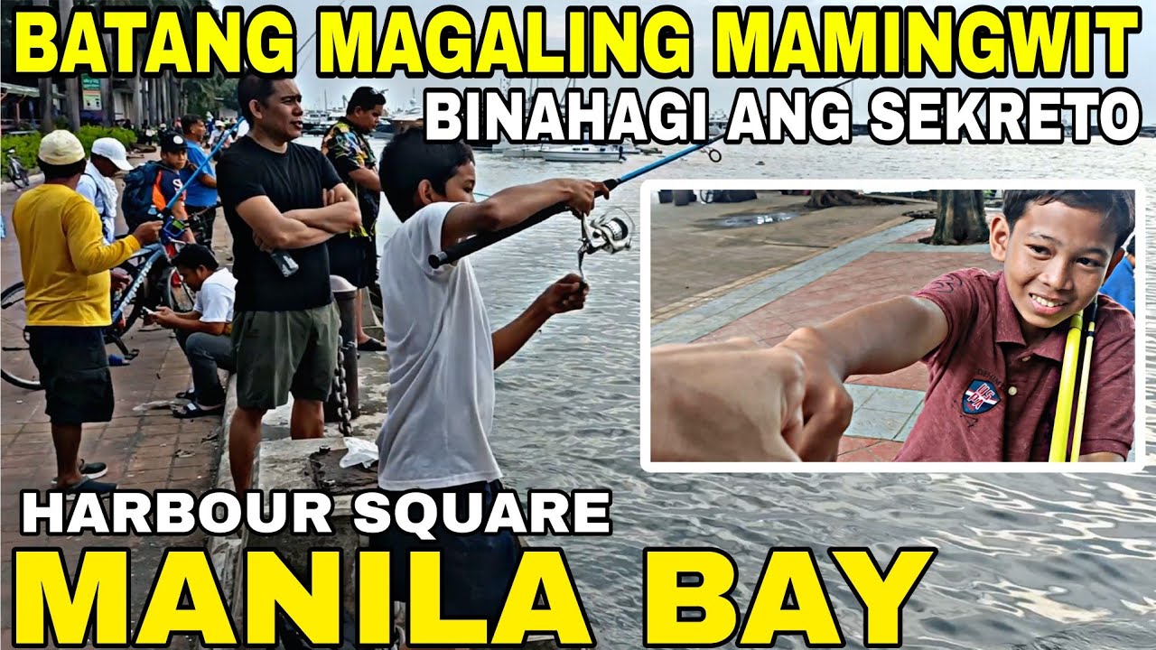 ISDANG BANGUS NAGSAYAWAN SA HARBOUR SQUARE MYC MANILA BAY BATANG MAGALING MAMINGWIT MULI KUNG NAKITA