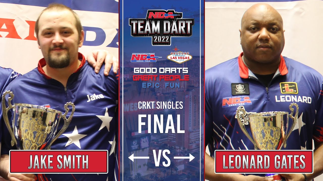 Jake Smith vs Leonard Gates | Masters Singles Cricket Round 4 | NDA Team Dart 2022