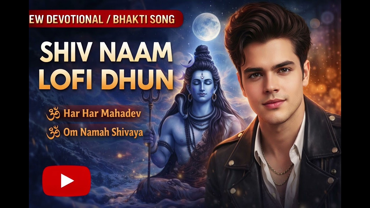 Shiv Naam Lofi Dhun 🙏 | Har Har Mahadev | Peaceful Bhakti Lofi Song 2026 | Viral Mahadev Song
