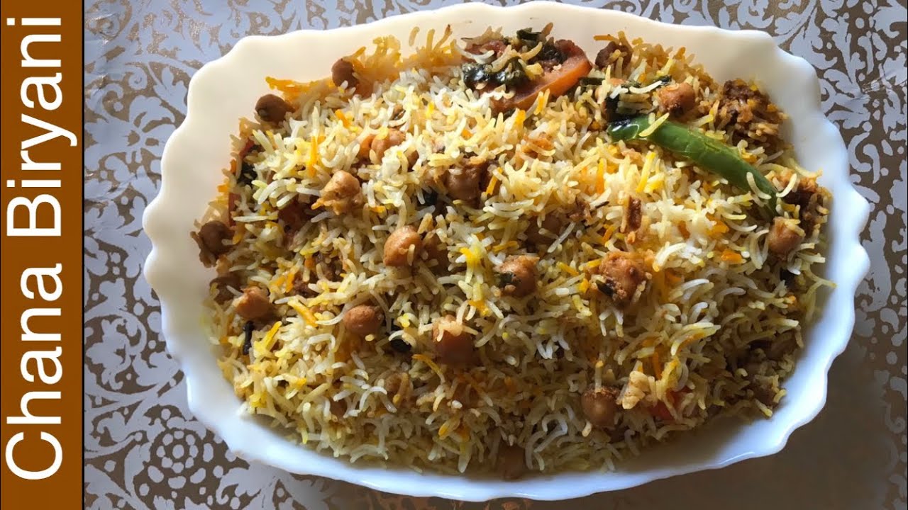 Chana Biryani Recipe by Food Velocity
