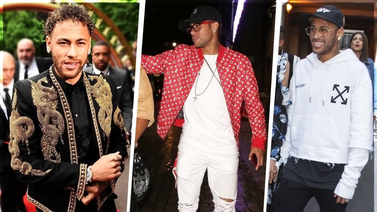 Neymar &eacute; o jogador mais estiloso? Olha esses looks!