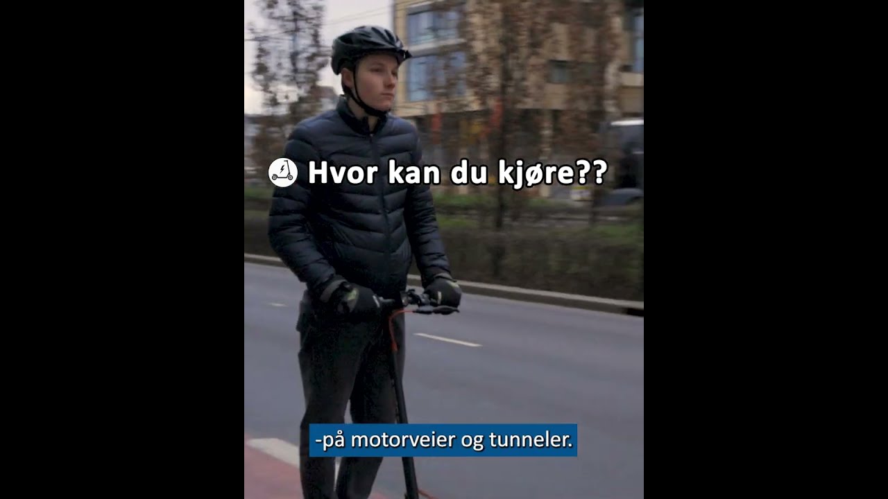 Hva er reglene for el-sparkesykkel?