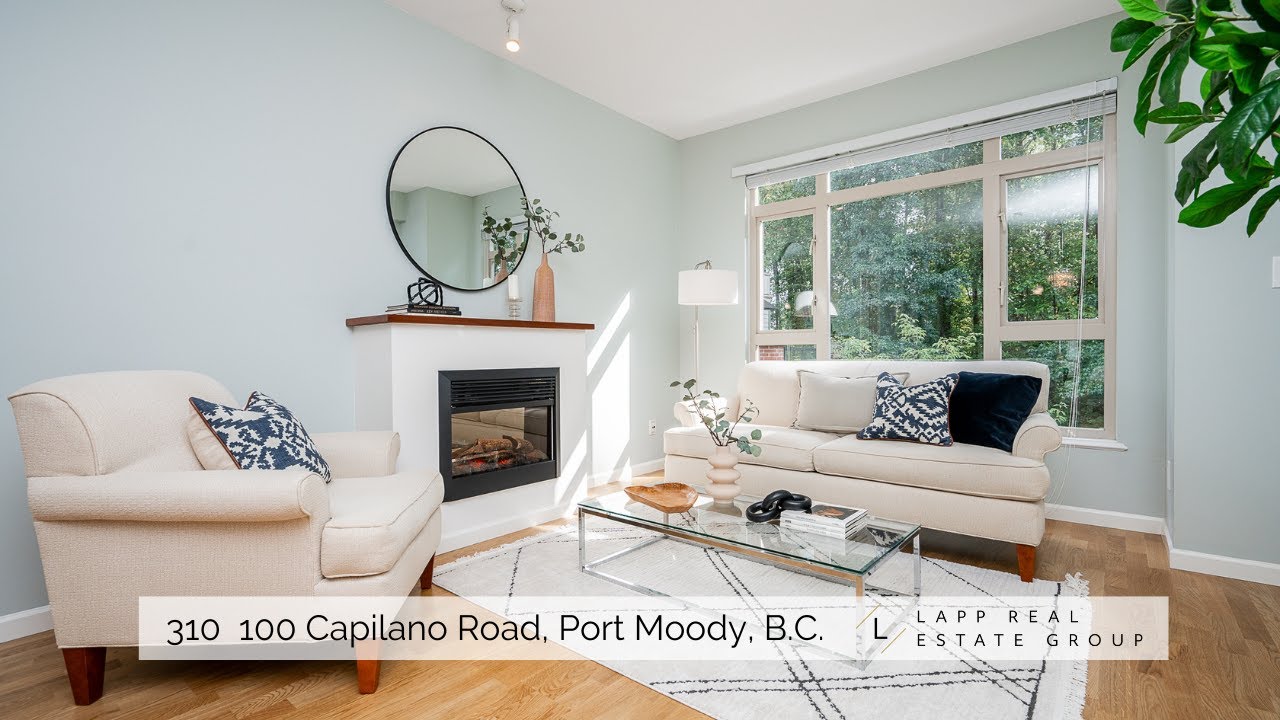 METICULOUS Port Moody SUTER BROOK Condo Tour  |  310 100 Capilano Road  |  Lapp Real Estate Group