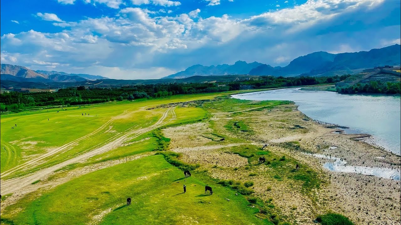 بند چک وردک ښکلاوې د ډرون کمرې څخه وګورئ | Beauty of Chak Wardak Dam from Drone View