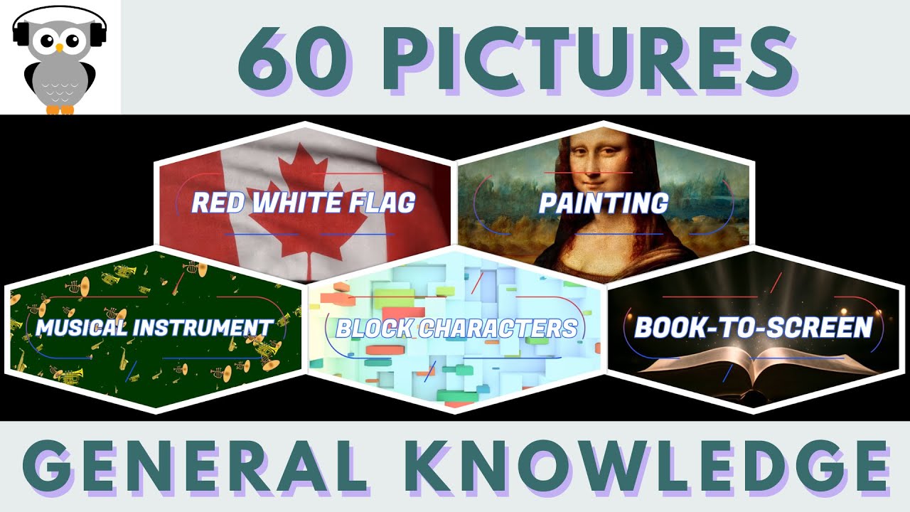 General Knowledge Quiz Trivia | 60 Questions | 5 Picture Rounds | Pub Quiz