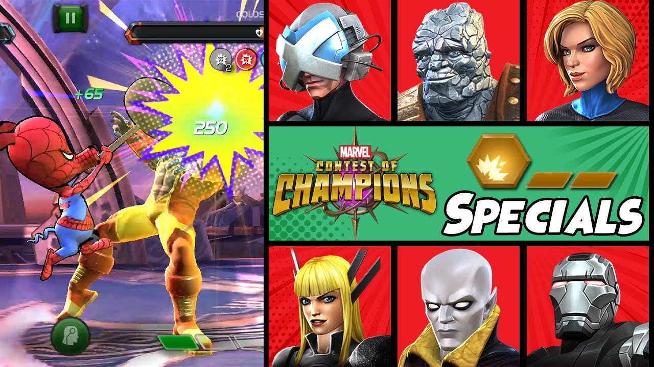 All Character SP2s Part 2 - Marvel Contest of Champions
